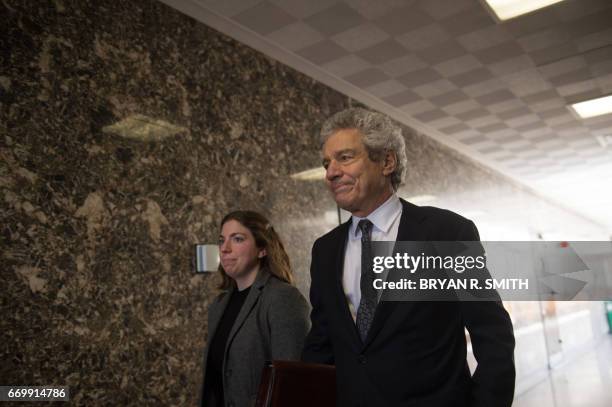 Defense attorney Harvey Fishbein arrives for the sentencing of his client Pedro Hernandez, convicted for the 1979 kidnapping and murdering of...