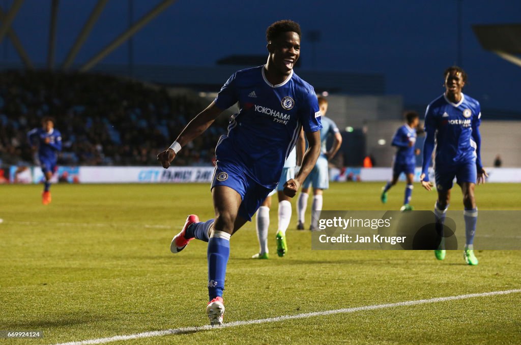 Manchester City v Chelsea - FA Youth Cup Final: First Leg