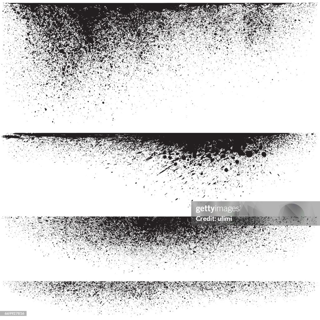 Vector splatter achtergronden