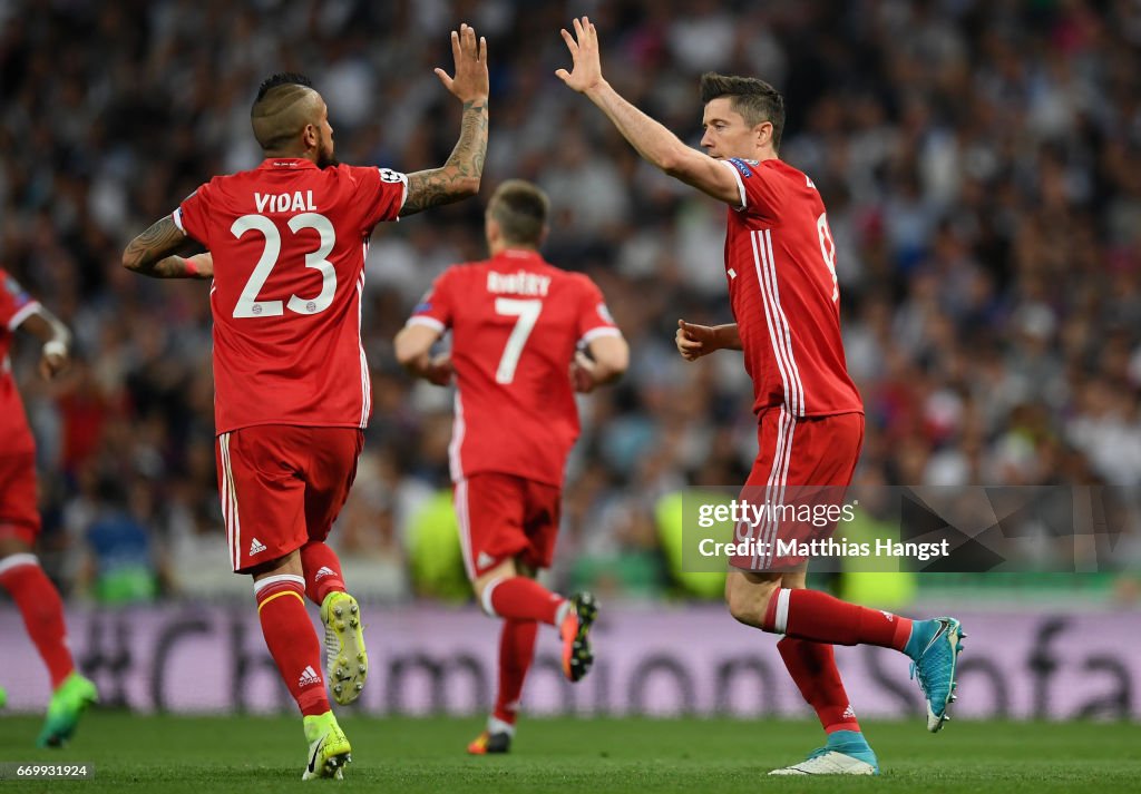 Real Madrid CF v FC Bayern Muenchen - UEFA Champions League Quarter Final: Second Leg