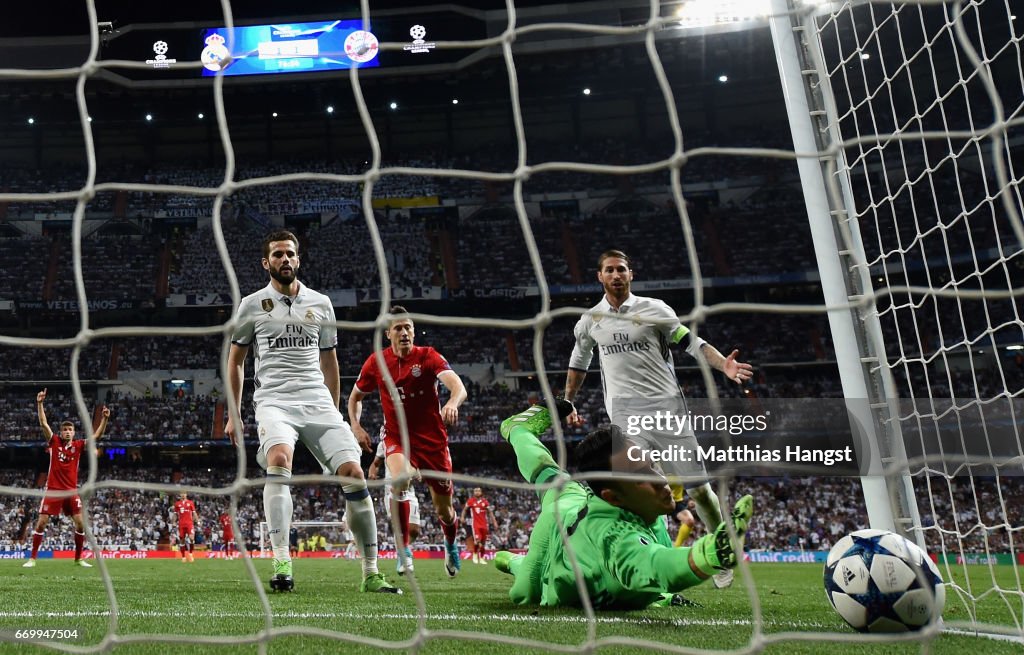 Real Madrid CF v FC Bayern Muenchen - UEFA Champions League Quarter Final: Second Leg