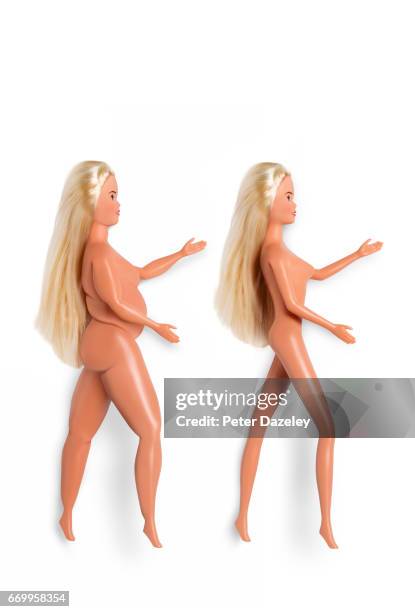 dieting doll - druck durch gleichaltrige stock-fotos und bilder
