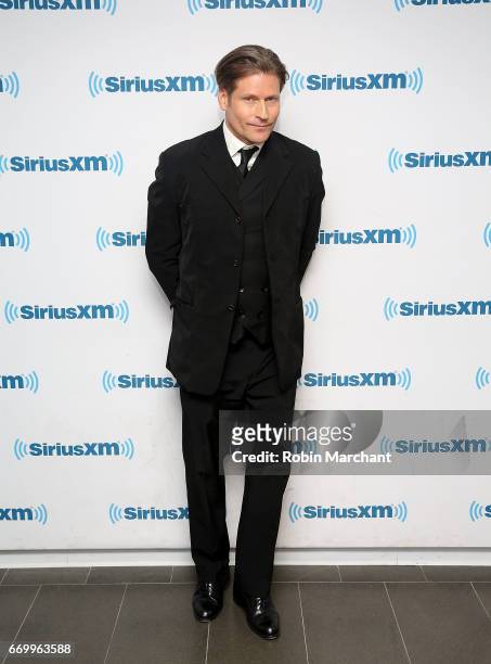 Crispin Glover visits at SiriusXM Studios on April 18, 2017 in New York City.