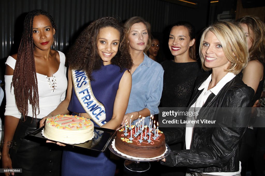 Alicia Aylies, Miss France 2017 : Surprise Birthday Party At BAM Karaoke Box In Paris