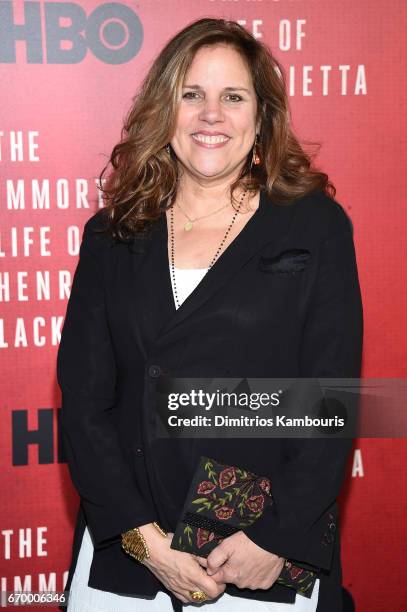 Lydia Dean Pilcher attends "The Immortal Life of Henrietta Lacks" premiere at SVA Theater on April 18, 2017 in New York City.