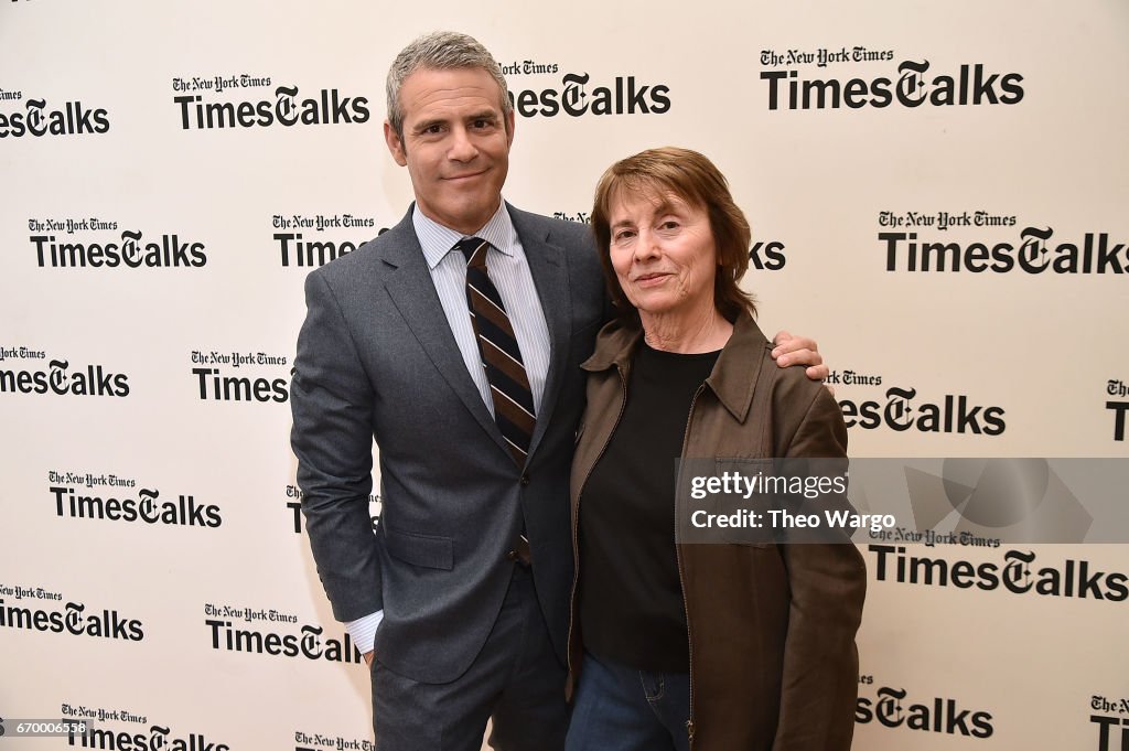 TimesTalks Presents Camille Paglia And Andy Cohen