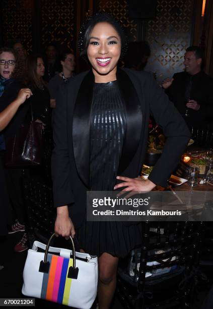 Alicia Quarles attends the after party for"The Immortal Life of Henrietta Lacks" premiere at TAO Downtown on April 18, 2017 in New York City.
