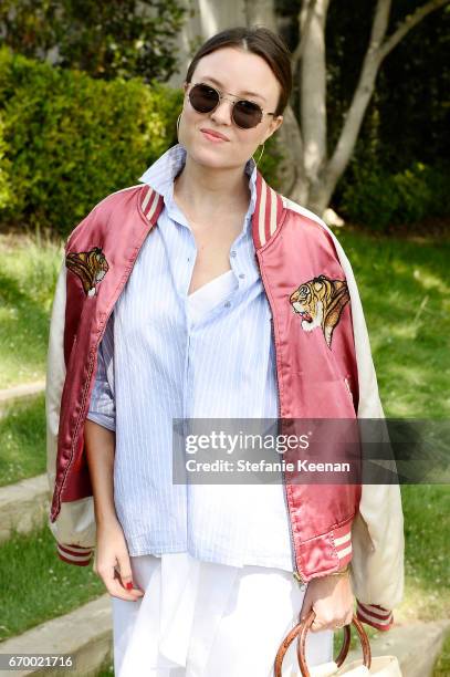 Geri Hersh attends the annual H.E.A.R.T. Brunch featuring Stella McCartney on April 18, 2017 in Los Angeles, California.