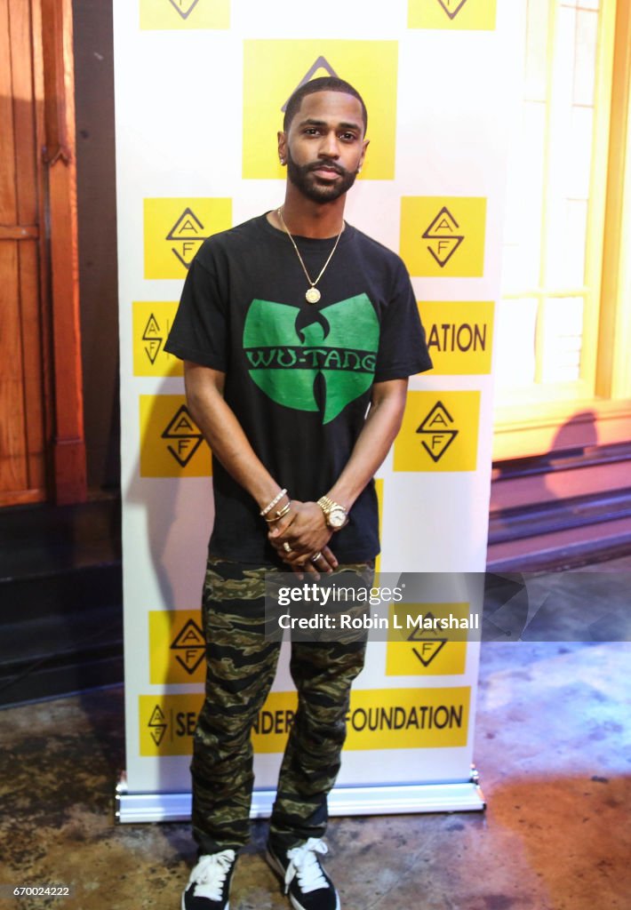 Sean Anderson Rapper Rapper Big Sean attends the Sean Anderson Foundation Mogul Prep ...