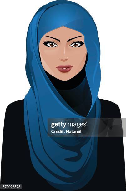 muslimische - modest clothing stock-grafiken, -clipart, -cartoons und -symbole