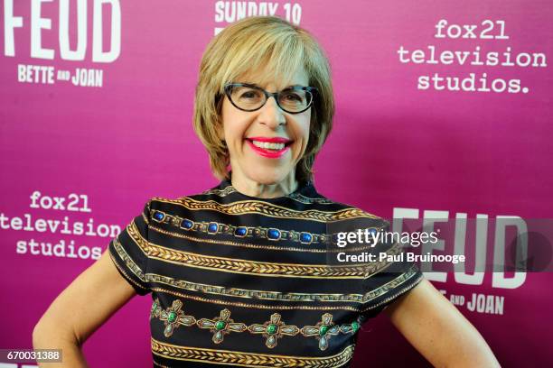 Jackie Hoffman attends the "Latin History For Morons" Opening Night Celebration at The Public Theater on March 27, 2017 in New York City.