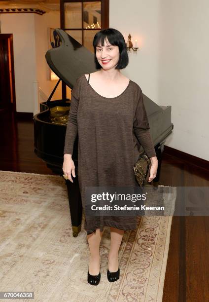 Rose Apodaca attends Tania Fares and Rosetta Getty, Together with Eric Buterbaugh, Gia Coppola, Jacqui Getty, Irena Medavoy, Jennifer Meyer, Brigette...