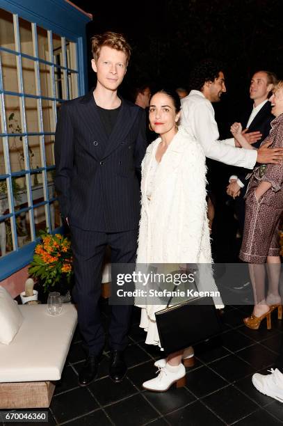 Justin Kern and Stephanie Danan attend Tania Fares and Rosetta Getty, Together with Eric Buterbaugh, Gia Coppola, Jacqui Getty, Irena Medavoy,...