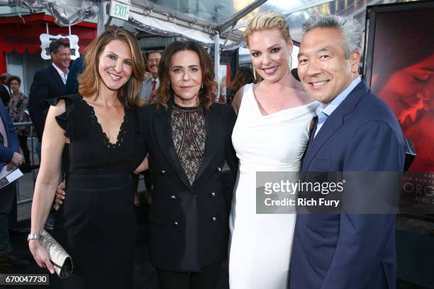 Producer Alison Greenspan, director/producer Denise Di Novi, actor Katherine Heigl and chairman and chief executive officer, Warner Bros., Kevin...