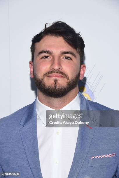 Zane Hijazi attends the Thirst Project's 8th Annual Thirst gala at The Beverly Hilton Hotel on April 18, 2017 in Beverly Hills, California.
