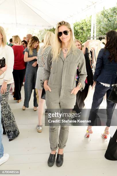 Ambre Dahan attends the annual H.E.A.R.T. Brunch featuring Stella McCartney on April 18, 2017 in Los Angeles, California.