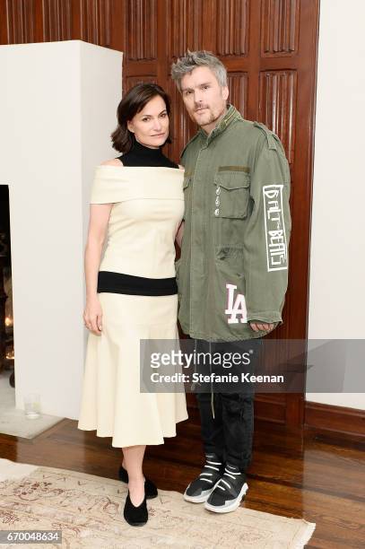 Rosetta Getty and Balthazar Getty attend Tania Fares and Rosetta Getty, Together with Eric Buterbaugh, Gia Coppola, Jacqui Getty, Irena Medavoy,...
