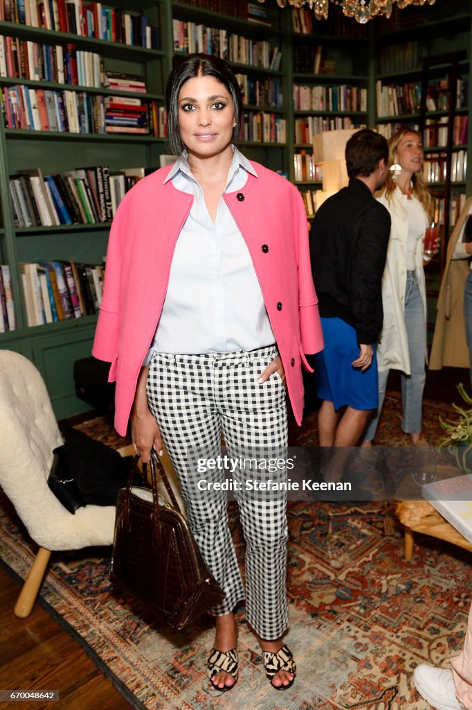 Tania Fares and Rosetta Getty, Together with Eric Buterbaugh, Gia Coppola, Jacqui Getty, Irena Medavoy, Jennifer Meyer, Brigette Romanek and Kelly Sawyer celebrate the launch of London Uprising: Fifty Fashion Designers, One City