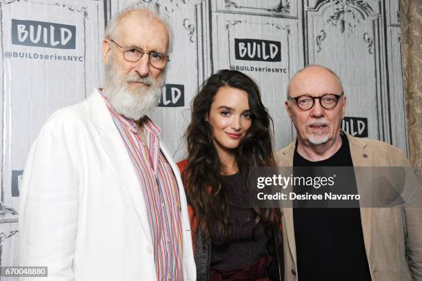 Actors James Cromwell, Charlotte Le Bon and director Terry George attend Build Series to discuss 'The Promise' at Build Studio on April 18, 2017 in...