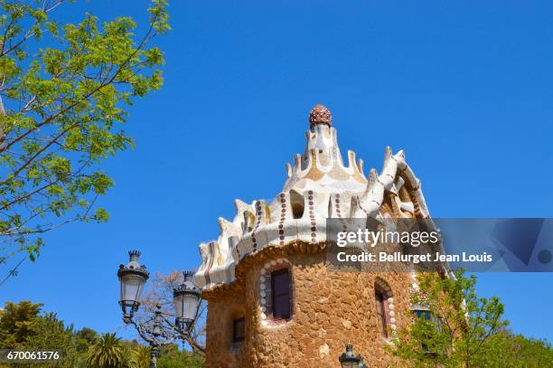 park güell - catalogna stock pictures, royalty-free photos & images