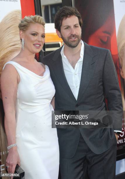 Actress Katherine Heigl and husband/musician Josh Kelly arrive for the Premiere Of Warner Bros. Pictures' "Unforgettable" held at TCL Chinese Theatre...