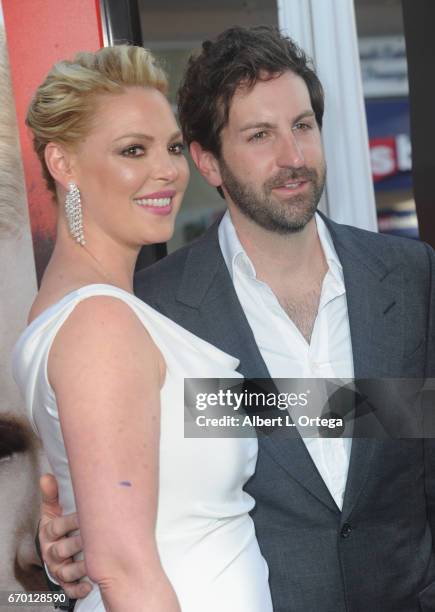 Actress Katherine Heigl and husband/musician Josh Kelly arrive for the Premiere Of Warner Bros. Pictures' "Unforgettable" held at TCL Chinese Theatre...