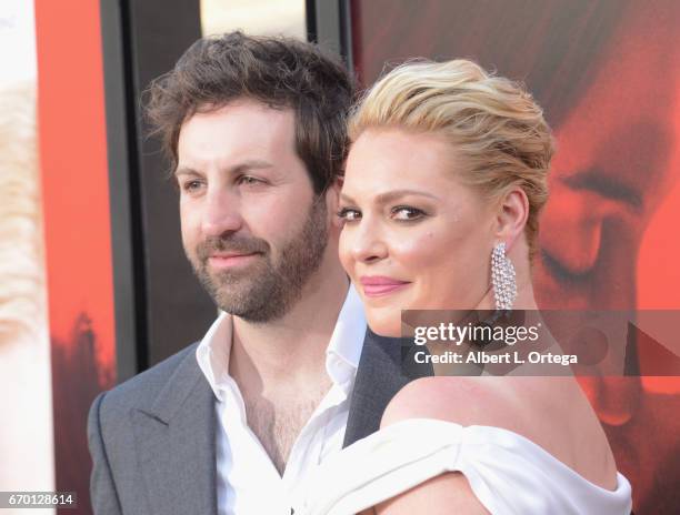 Actress Katherine Heigl and husband/musician Josh Kelly arrive for the Premiere Of Warner Bros. Pictures' "Unforgettable" held at TCL Chinese Theatre...