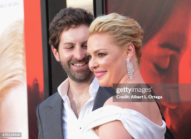 Actress Katherine Heigl and husband/musician Josh Kelly arrive for the Premiere Of Warner Bros. Pictures' "Unforgettable" held at TCL Chinese Theatre...