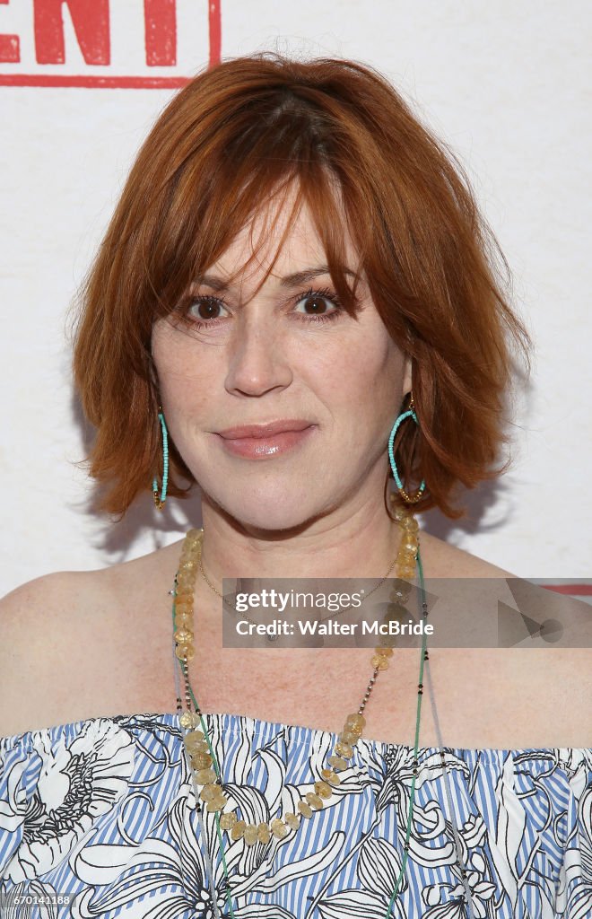 Molly Ringwald attends the Broadway Opening Night Performance of