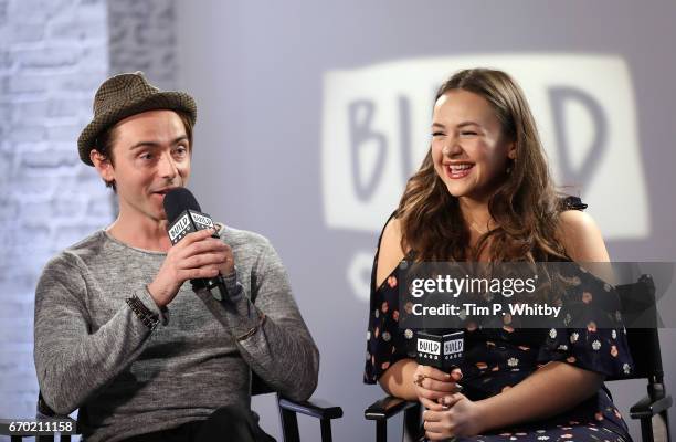 Actors David Dawson and Eliza Butterworth discuss their roles in BBC 2's The Last Kingdom at the Build LDN event on April 19, 2017 at AOL Studios in...