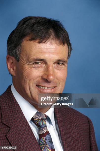 Crewe Alexandra manager Dario Gradi pictured at a Soccerex conference in April 1997 in London, England.