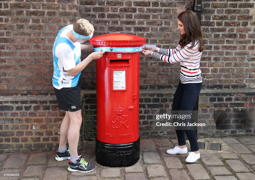 The Duchess Of Cambridge Hosts Team Heads Together Runners