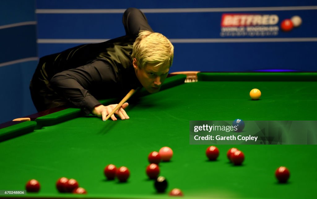 World Snooker Championship - Day Five