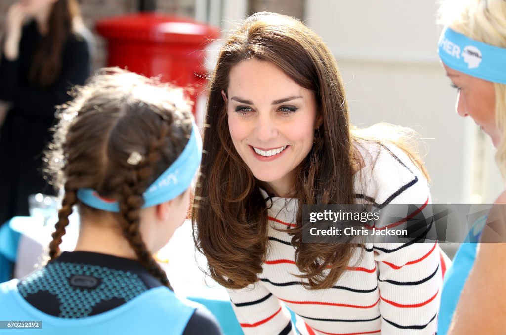 The Duchess Of Cambridge Hosts Team Heads Together Runners