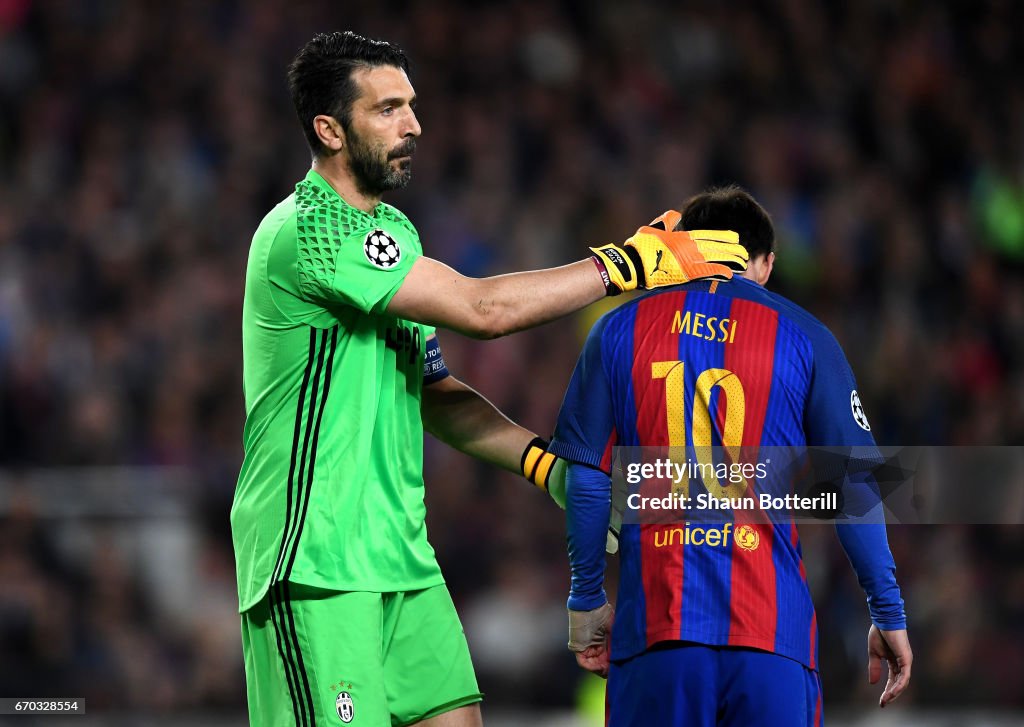 FC Barcelona v Juventus - UEFA Champions League Quarter Final: Second Leg