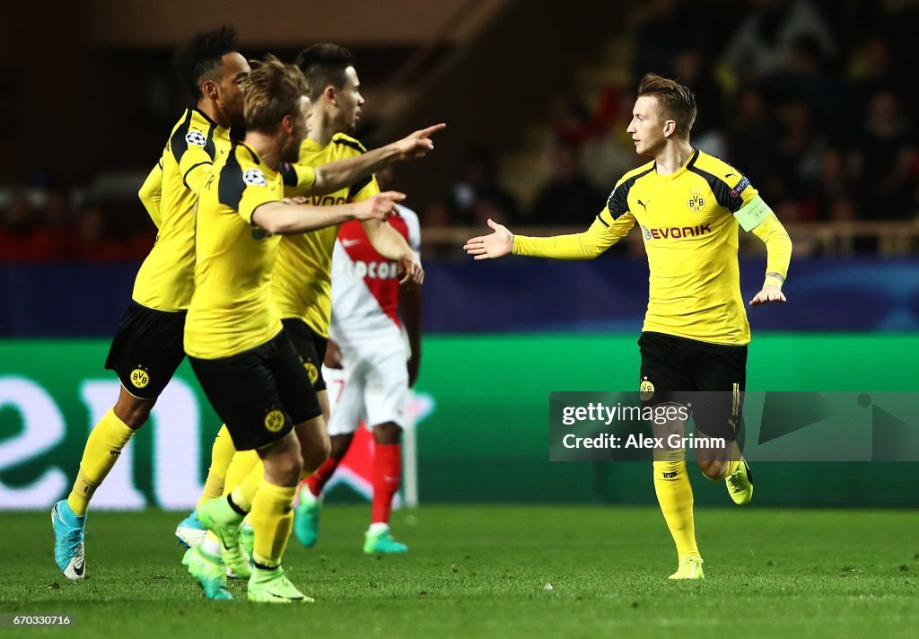 AS Monaco v Borussia Dortmund - UEFA Champions League Quarter Final: Second Leg