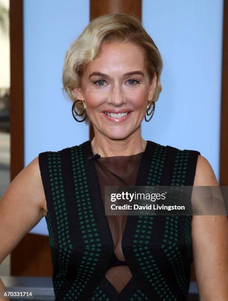 Actress Penelope Ann Miller visits Hollywood Today Live at W Hollywood on April 19, 2017 in Hollywood, California.