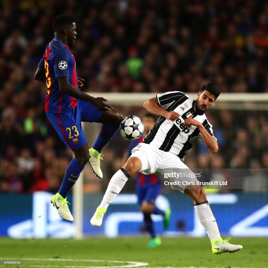 FC Barcelona v Juventus - UEFA Champions League Quarter Final: Second Leg