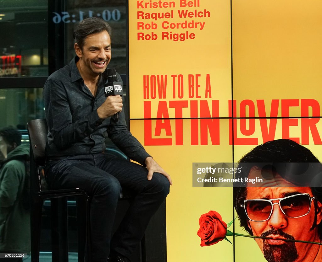 Build Series Presents Eugenio Derbez Discussing His New Comedic Film "How To Be A Latin Lover"