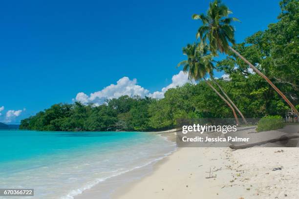 port olry beach espiritu santo vanuatu - vanuatu stock pictures, royalty-free photos & images