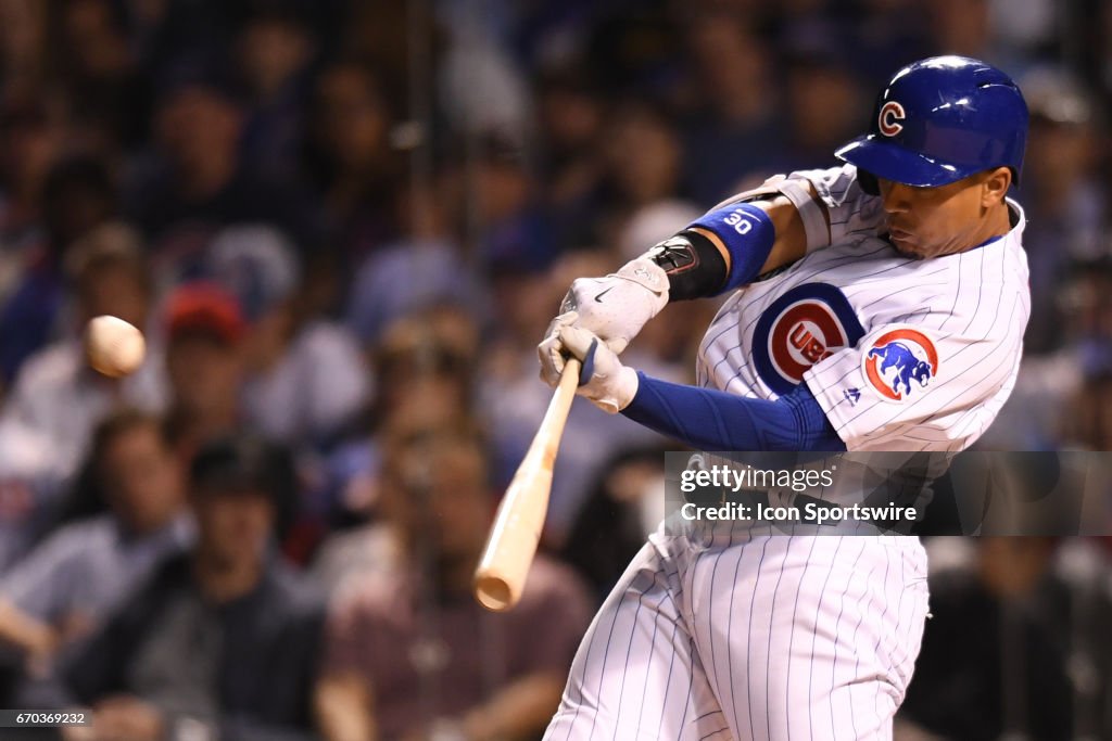 MLB: APR 18 Brewers at Cubs
