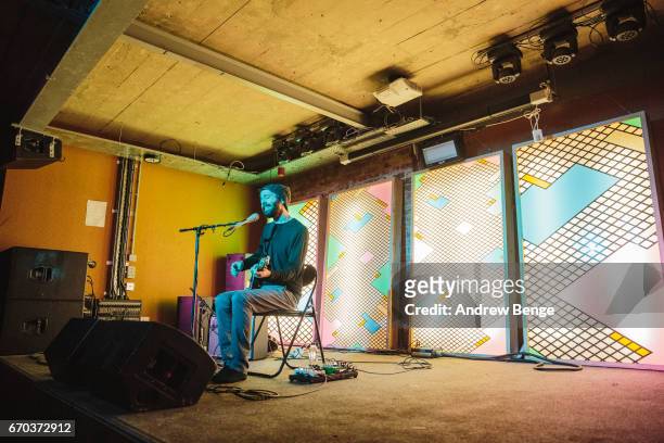 Peter Silberman performs at Headrow House on April 19, 2017 in Leeds, United Kingdom.