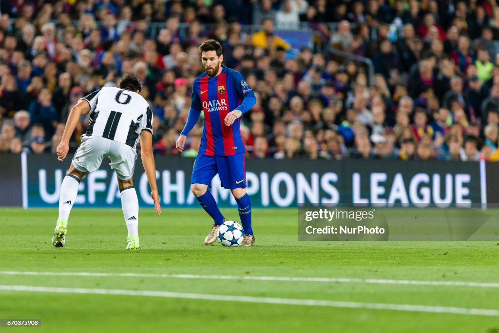 FC Barcelona v Juventus - UEFA Champions League Quarter Final: Second Leg