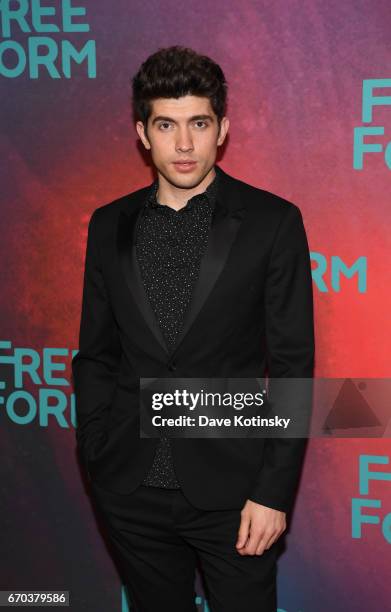 Carter Jenkins of "Famous In Love" attends Freeform 2017 Upfront at Hudson Mercantile on April 19, 2017 in New York City.