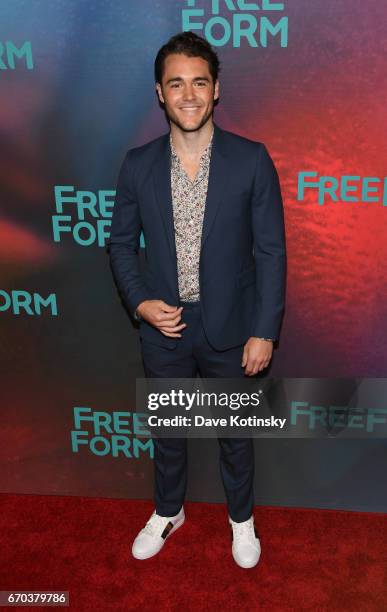 Charlie DePew of "Famous In Love" attends Freeform 2017 Upfront at Hudson Mercantile on April 19, 2017 in New York City.