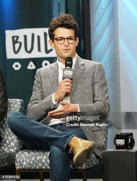 Journalist Jacob Soboroff attends the Build Series to discuss "Notes From The Newsroom: 100 Days Of Trump" at Build Studio on April 19, 2017 in New...