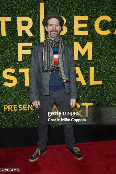 Denis O'Hare attends the "Clive Davis: The Soundtrack Of Our Lives" Premiere at Radio City Music Hall on April 19, 2017 in New York City.