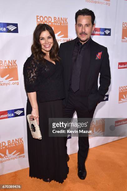 Gretta Monahan and Ricky Paull Goldin attend the Food Bank for New York City Can-Do Awards Dinner 2017 on April 19, 2017 in New York City.