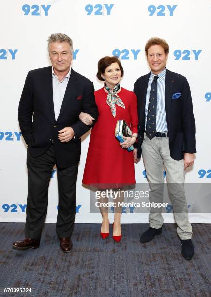 Actor, writer, producer, and comedian Alec Baldwin, journalist Janet Maslin and entrepreneur, natural resources investor, philanthropist and art...