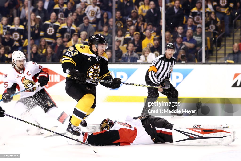 Ottawa Senators v Boston Bruins - Game Four